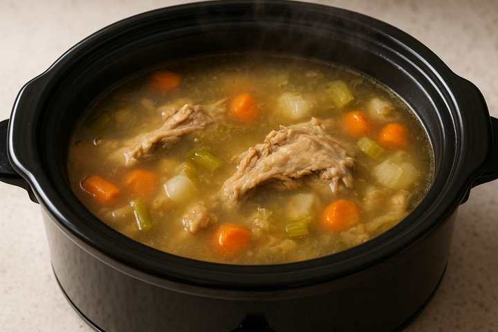 Low PUFA Corn and Soy-Free Chicken Backs Cooked Regenerative Farm Products Delivered Apsey Farms Midwest USA