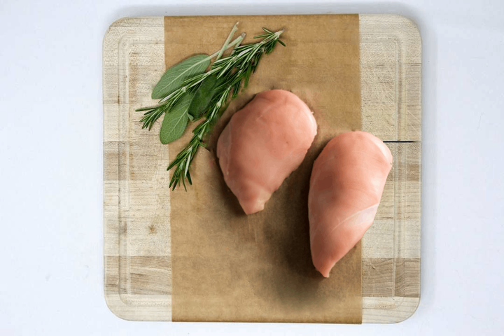 Low PUFA Corn and Soy-Free Chicken Boneless Skinless Breasts Uncooked Regenerative Farm Products Delivered Apsey Farms Midwest USA