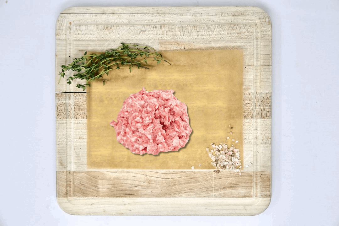 Low PUFA Pasture Raised Ground Pork Uncooked Regenerative Farm Products Delivered Apsey Farms Midwest USA