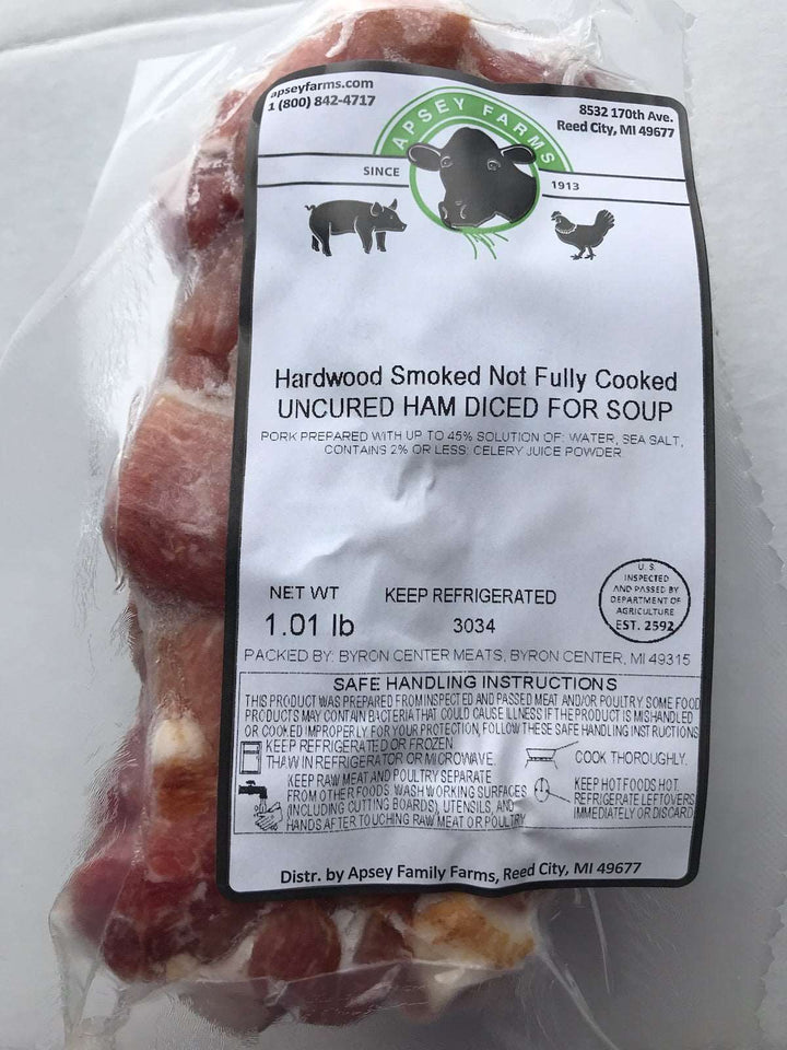 Pork Diced Ham Package