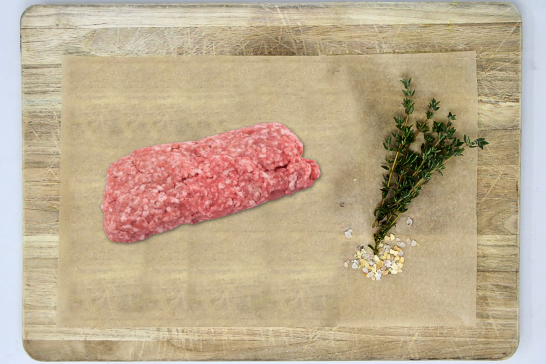 Low PUFA Pasture Raised Pork (Sugar-Free) Breakfast Sausage Uncooked Regenerative Farm Products Delivered Apsey Farms Midwest USA