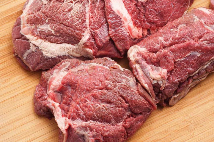 100% Grass-Fed Beef Cheeks Uncooked Regenerative Farm Products Delivered Apsey Farms Midwest USA