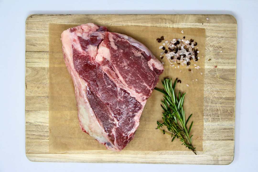100% Grass-Fed Beef Chuck Roast Uncooked Regenerative Farm Products Delivered Apsey Farms Midwest USA
