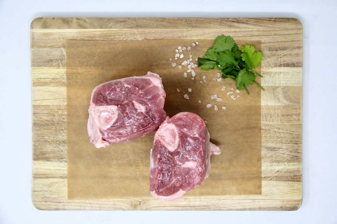 Low PUFA Pasture Raised Pork Hocks Uncooked Regenerative Farm Products Delivered Apsey Farms Midwest USA