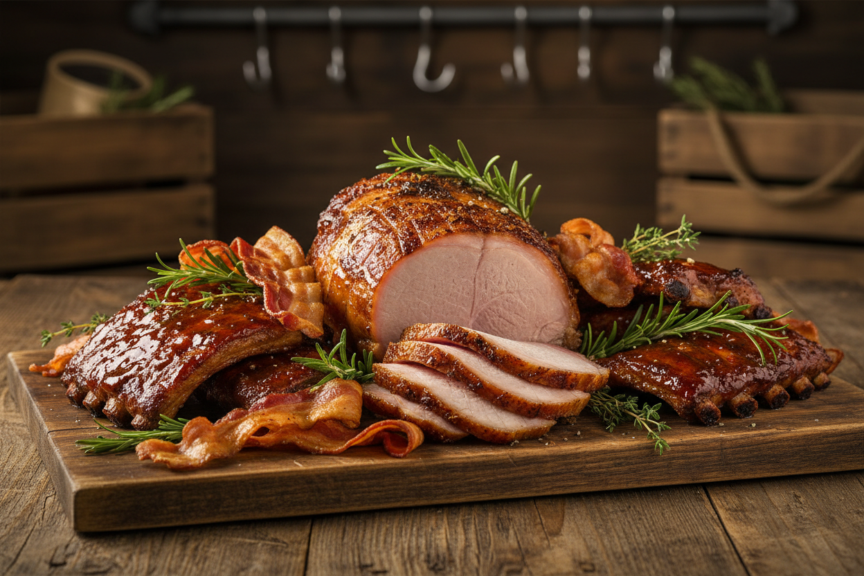 Maple Glazed Ham