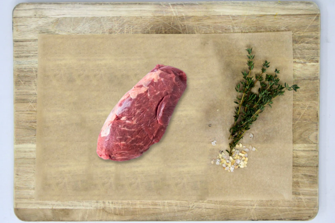 100% Grass-Fed Beef Petite Tender Uncooked Regenerative Farm Products Delivered Apsey Farms Midwest USA