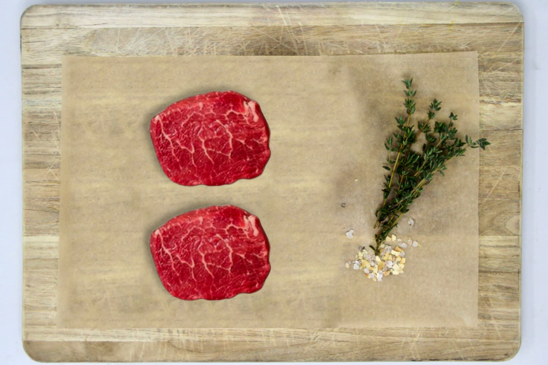 100% Grass-Fed Beef Tenderloin Filet 10-14 oz Uncooked Regenerative Farm Products Delivered Apsey Farms Midwest USA