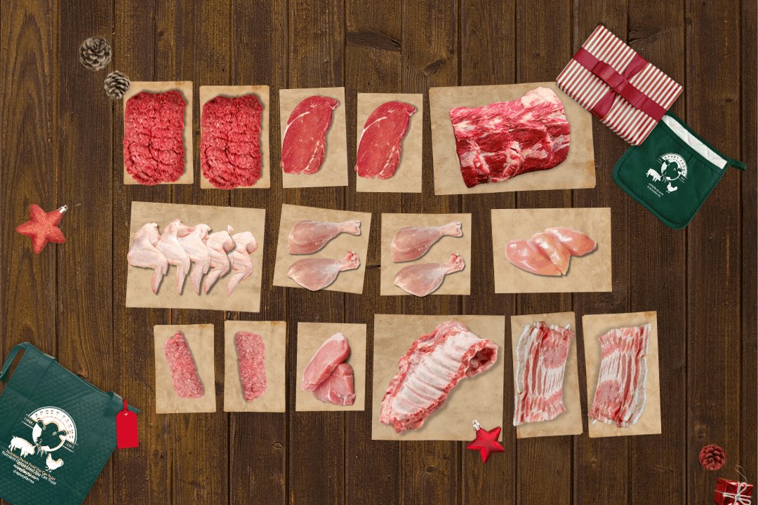 Best of the Farm Gift Bundle Apsey Farms Bulk Local Farm Meat Delivered Beef Chicken Pork Regeneratively Raised