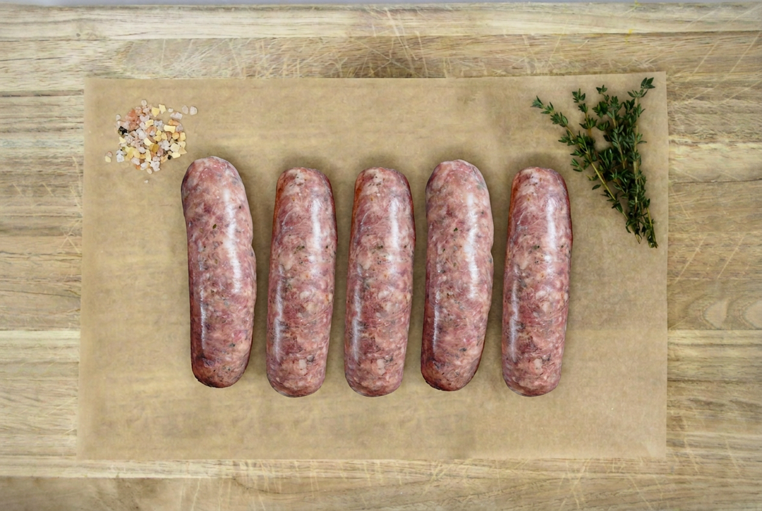 Low PUFA Corn & Soy-Free Sweet Italian Chicken Sausage Uncooked Regenerative Farm Products Delivered Apsey Farms Midwest USA