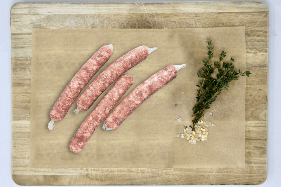 Low PUFA Pasture Raised Pork Italian Sausage Links: Mild Uncooked Regenerative Farm Products Delivered Apsey Farms Midwest USA