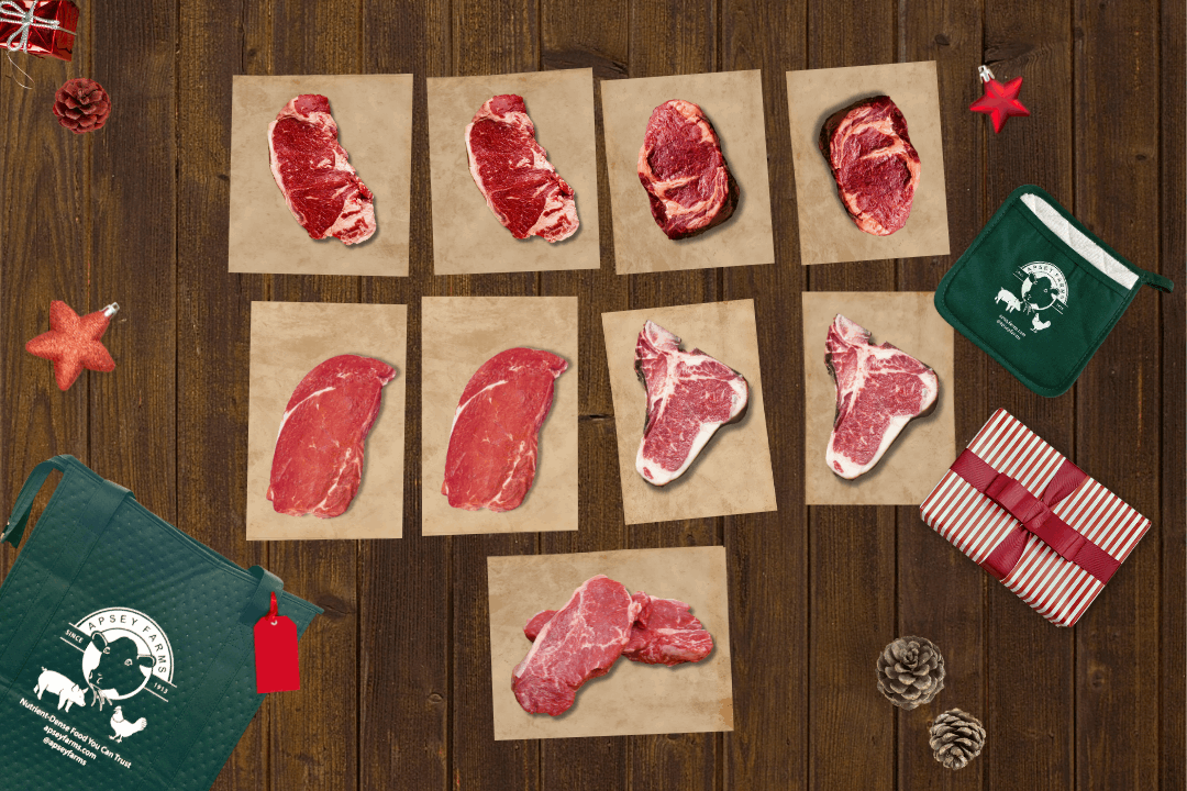 Best of the Farm Gift Bundle Apsey Farms Bulk Local Farm Meat Delivered 100% Grassfed Regeneratively Raised