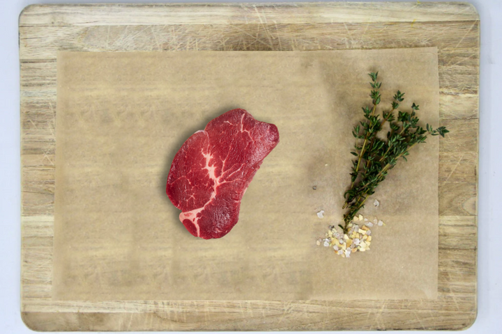 100% Grass-Fed Beef Tenderloin Filet Uncooked 5-8 oz Regenerative Farm Products Delivered Apsey Farms Midwest USA